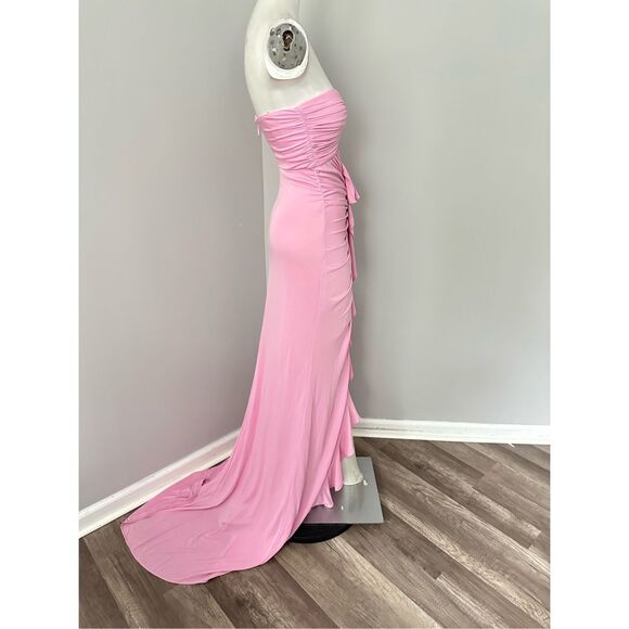 Cinq à Sept Jenna Strapless Ruffled Gown SIZE 2 - Picture 9 of 13